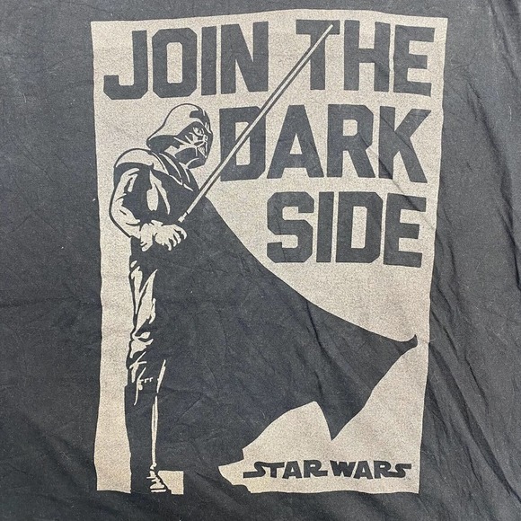 Star Wars The Dark Side Tee Thrifted Vintage Style Size XL - Picture 4 of 10